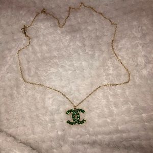 Channel inspired necklace